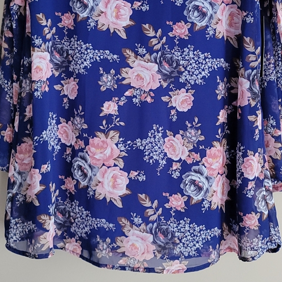 Lulus Feeling of Love Floral Print Shift Dress XS - Picture 9 of 14